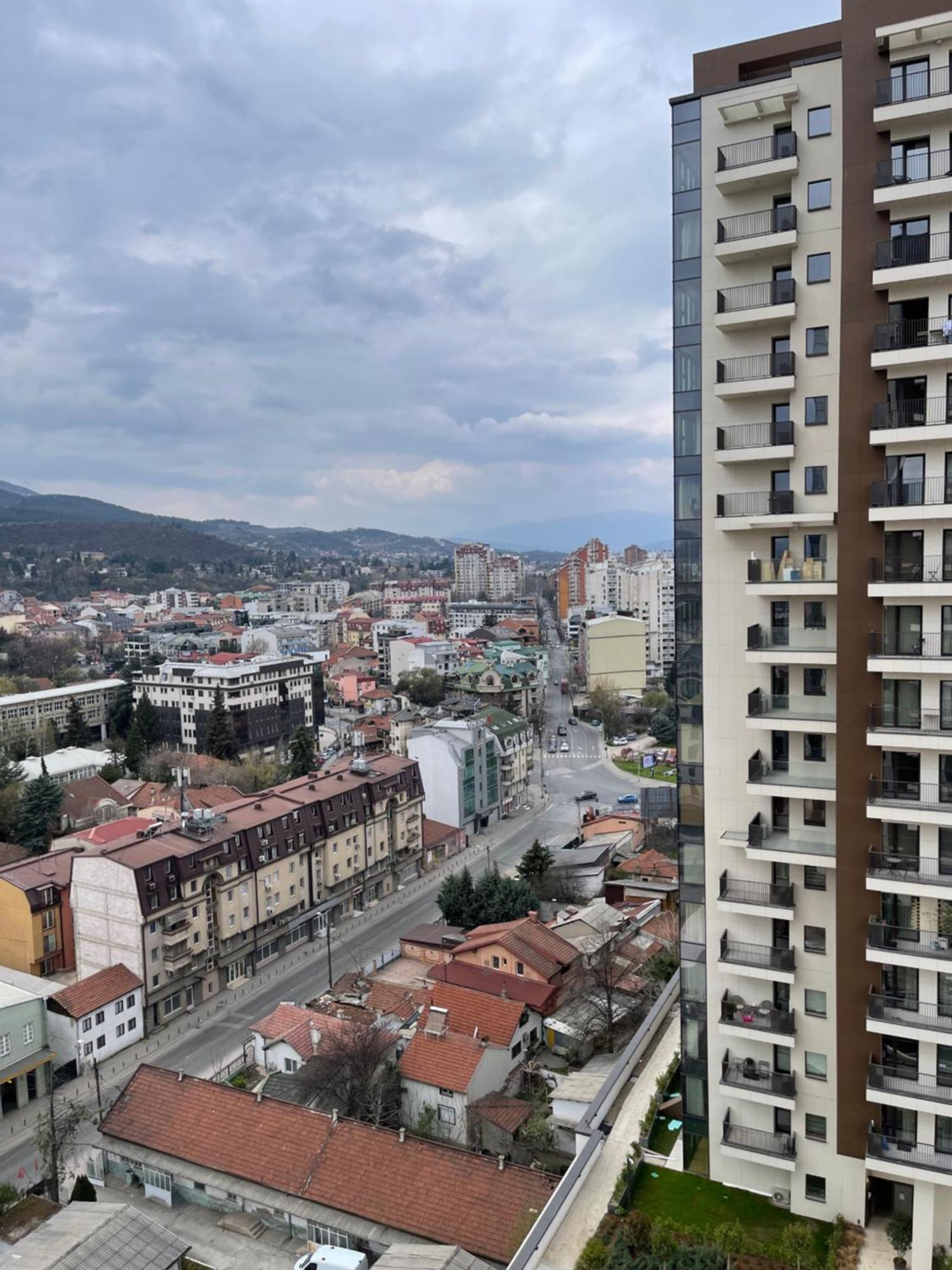 180° View Apartment In Diamond Building Escópia Exterior foto
